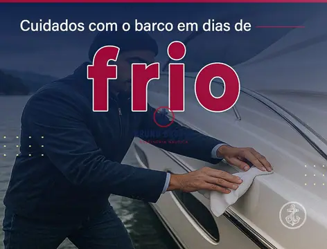 Cuidados com o barco em dias de frio